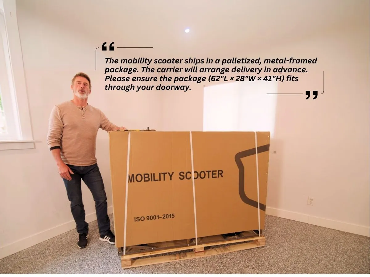 T4B Prime 500W 3-Wheel Electric Mobility Scooter Red — view 8